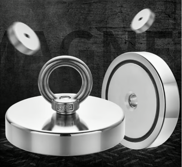 Fishing Magnet: 260LBS Super Strong Neodymium Magnet for Epic Treasure Hunting 🧲