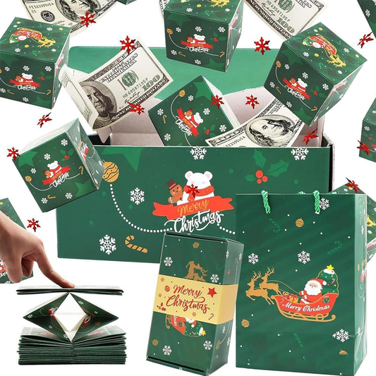Surprise Gift Box Explosion for Money, Surprise Box Gift Box for Money, Money Gift Boxes for Cash, Money Gift Boxes for Cash Pop Up, for Christmas Birthday