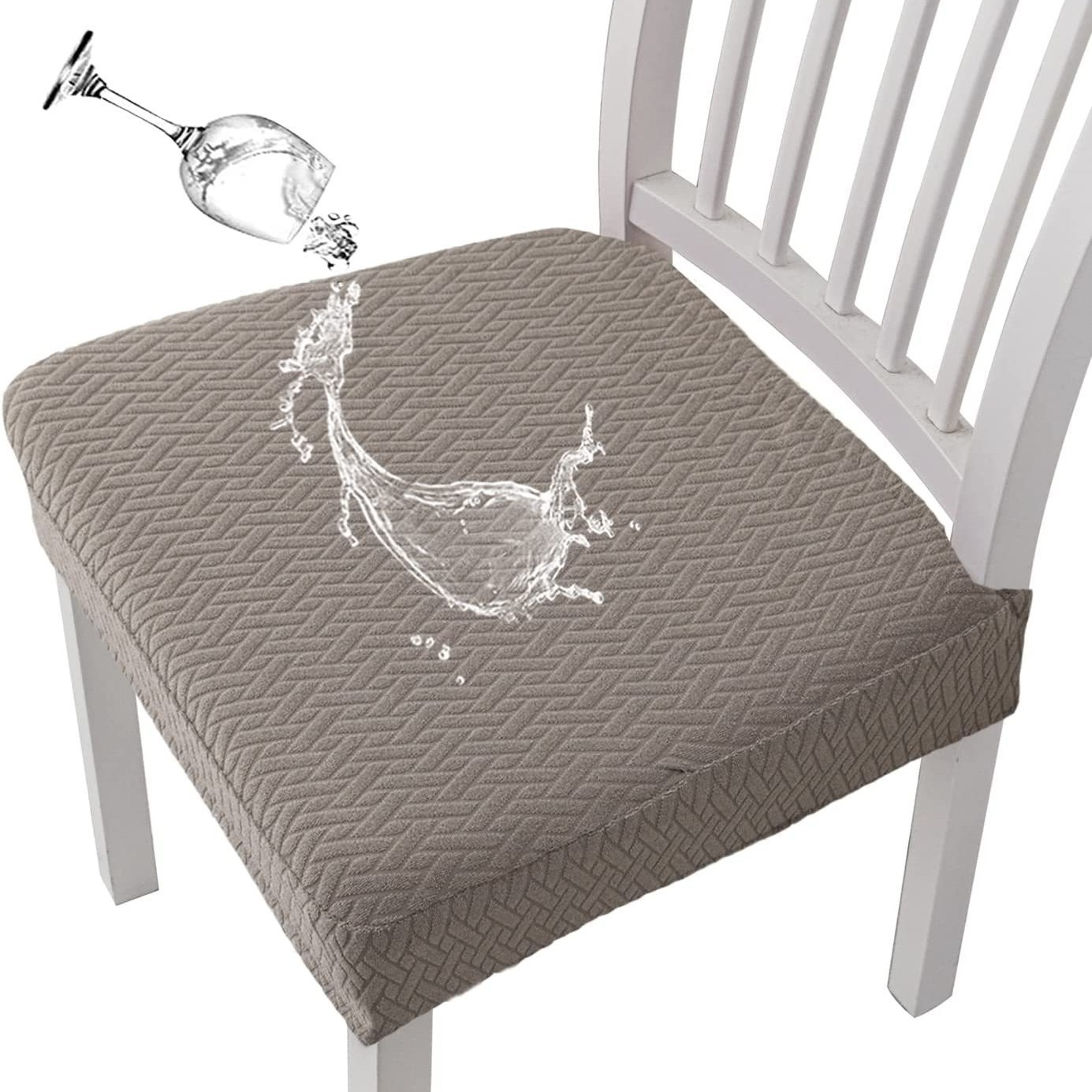 (🎅EARLY CHRISTMAS SALE-49% OFF)Jacquard Chair Seat Cover & BUY 6 GET EXTRA 20% OFF