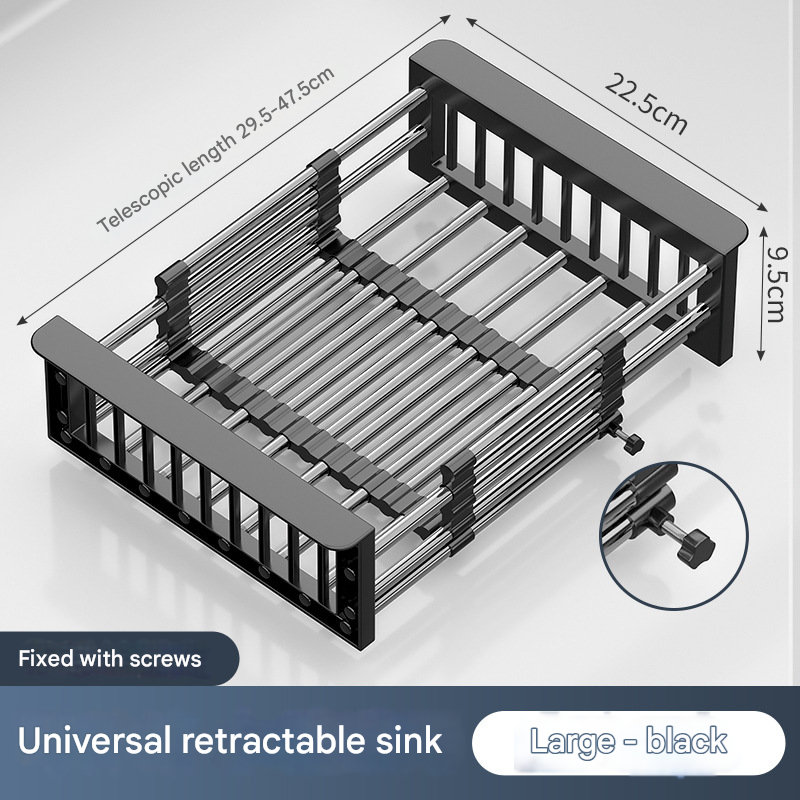 Extend kitchen sink drain basket